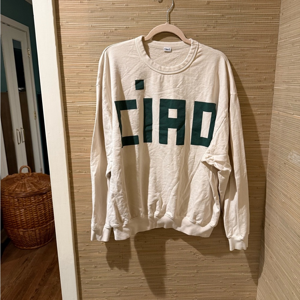 Ciao Cream Sweatshirt